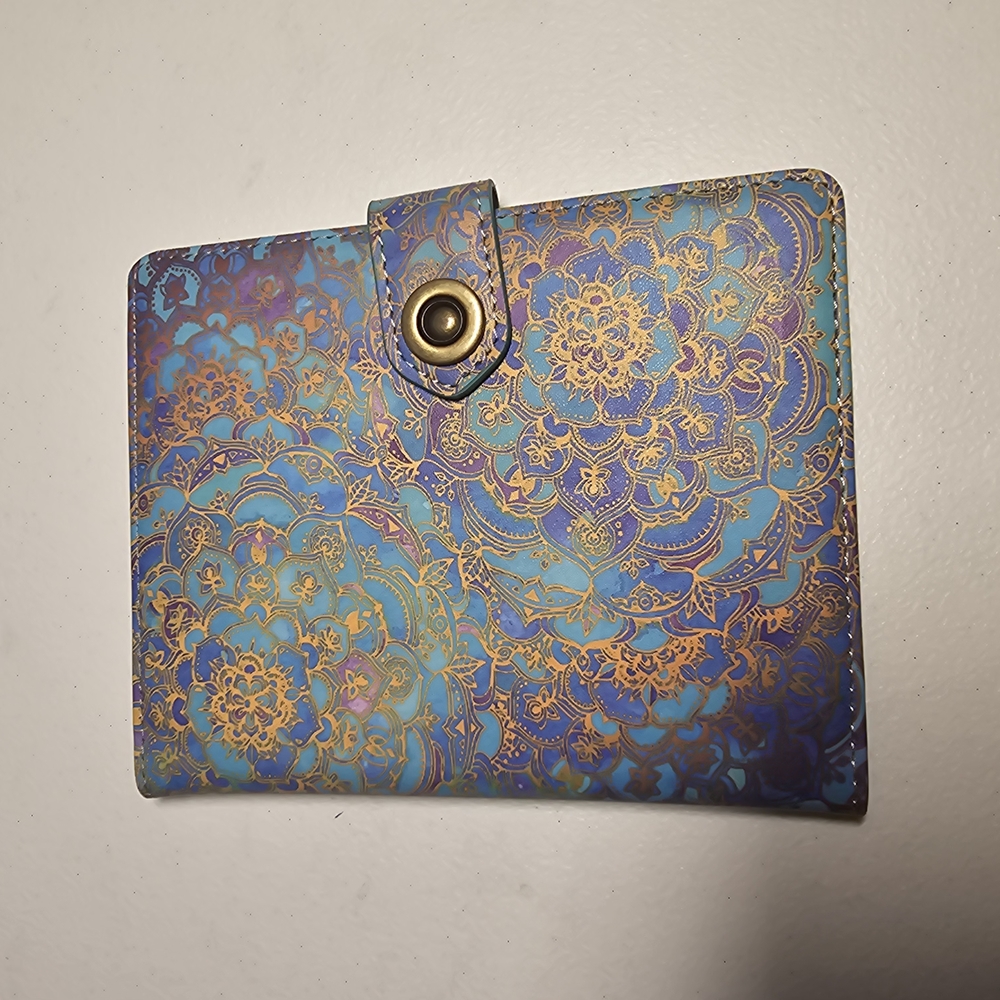 Floral Wallet Case with Card Slots